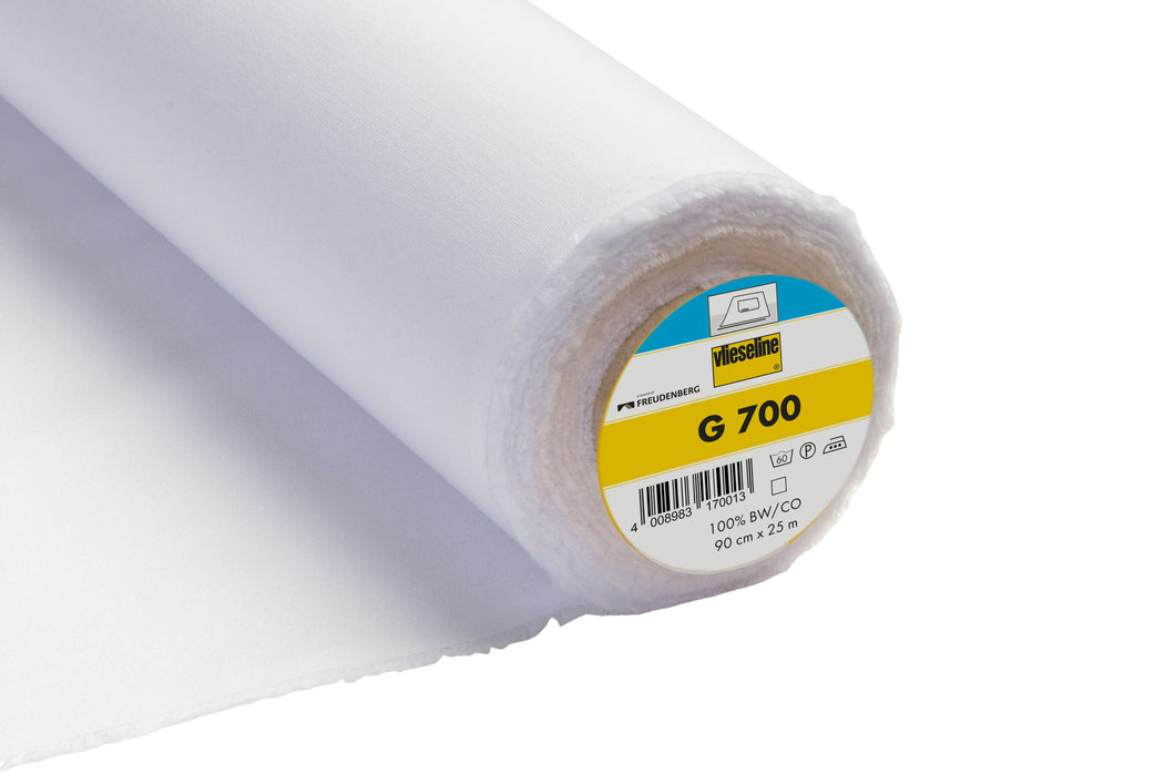 Remnant G700 - Single-Sided Fusible - Medium Woven Cotton - 71cm x 90cm