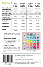 Load image into Gallery viewer, Bjorn Bear  - Quilt &amp; Pillow Pattern by Elizabeth Hartman
