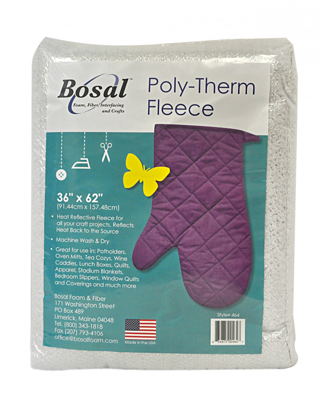 464 Poly-Therm Heat Reflective Fleece 62in x 36in