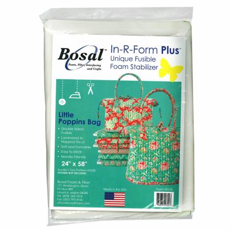 493B-24 In R Form Double Sided Fusible Little Poppins Bag - Bosal