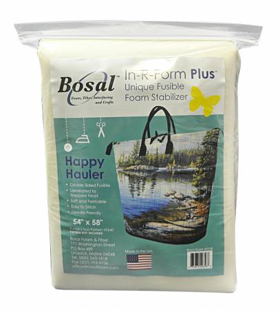 493B-58 In-r-form Plus Double Sided Fusible Foam Stabilizer 54in x 58in - Bosal