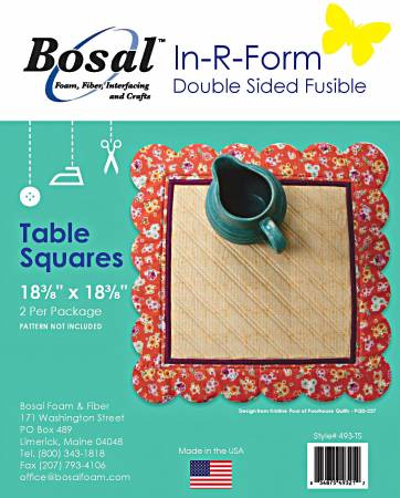 493B-TS In R Form Double Sided Fusible Scalloped Runners- Bosal