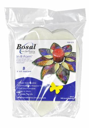 495-8B In R Form Heart/leaf - Bosal