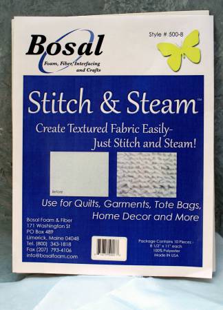500-8B Stitch & Steam 8-1/2in x 11in 10pk - Bosal