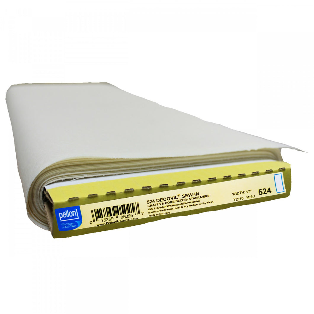 524 - Decovil Sew In Stabilizer - Pellon