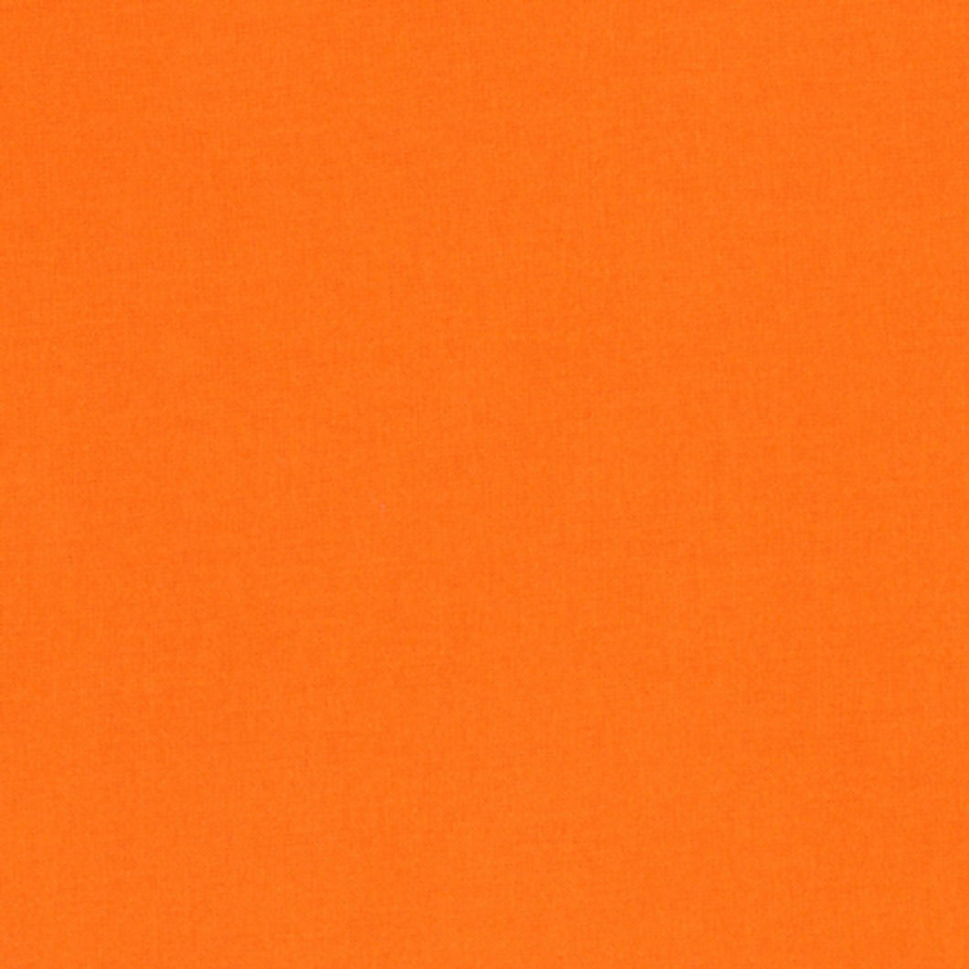 Orange - Kona Cotton - Robert Kaufman