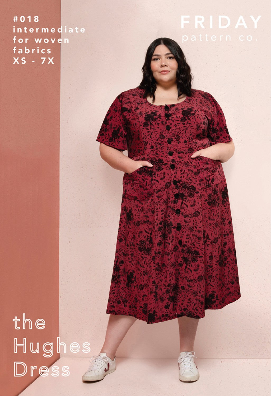 Hughes Dress - XS to 7X - Intermediate - Woven Fabrics - Friday Pattern Company