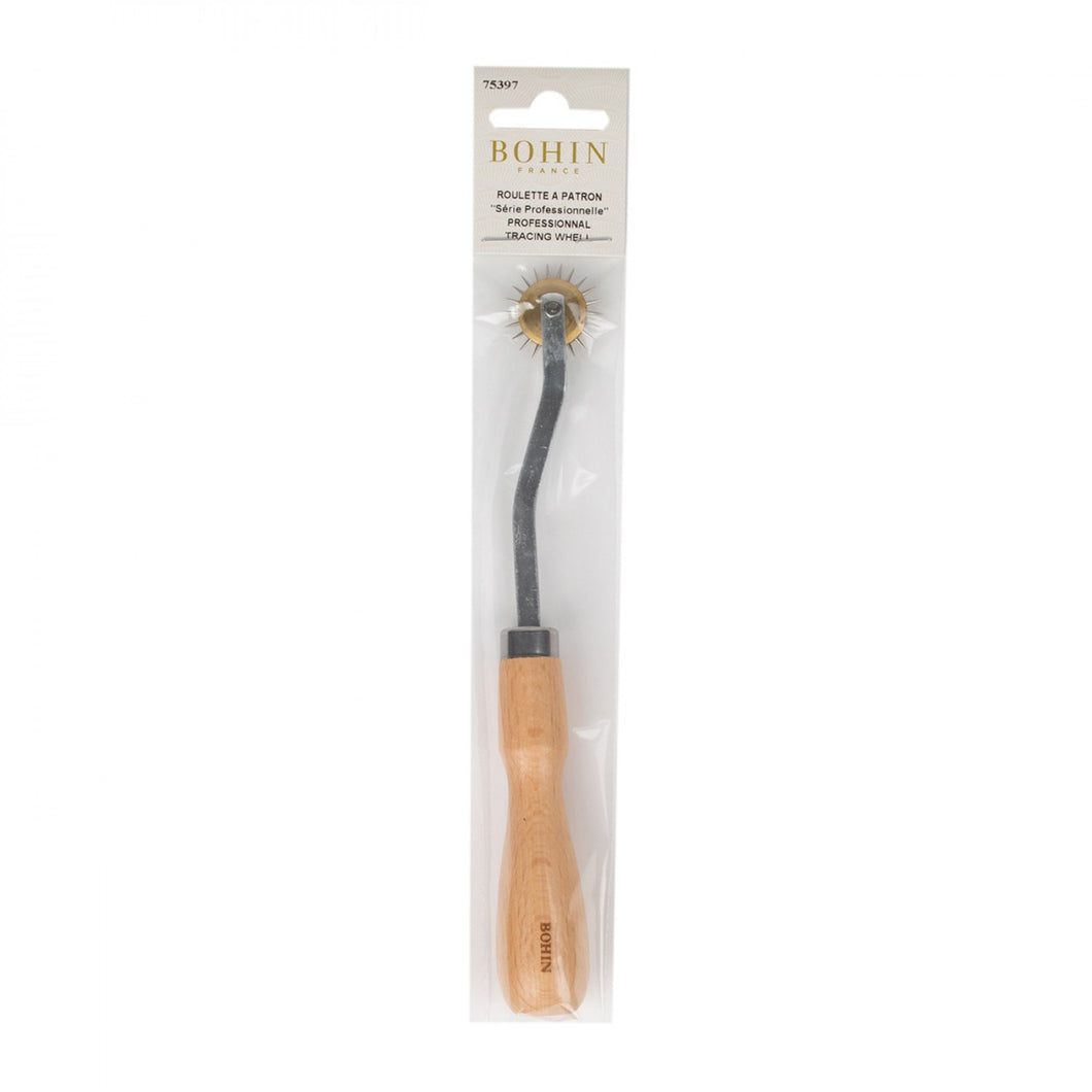 Professional Tracing Wheel Oakwood Handle - Bohin