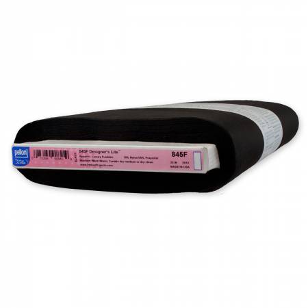 845F - Designer Lite Fusible Midweight - Black - Pellon