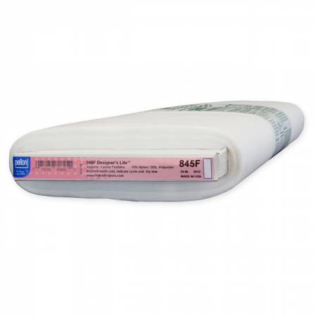 845F - Designer Lite Fusible Midweight - White - Pellon