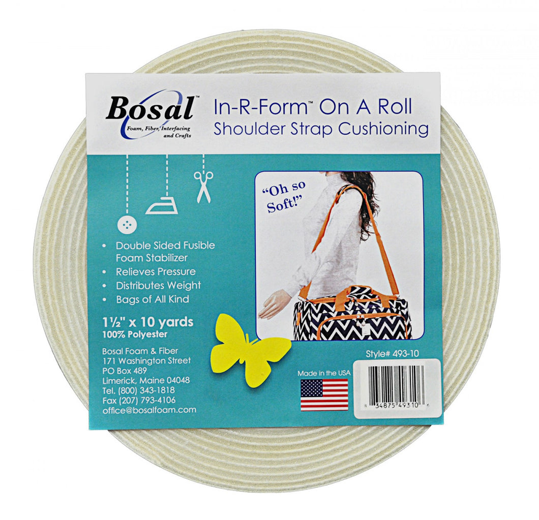 493-10 In-R-Form Shoulder Strap Cushioning 1.5in x 10yds