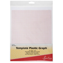 Load image into Gallery viewer, Temple Plastic Graph - 2 Sheets- 280mm x 215mm (11x9.5inch) - Sew Easy
