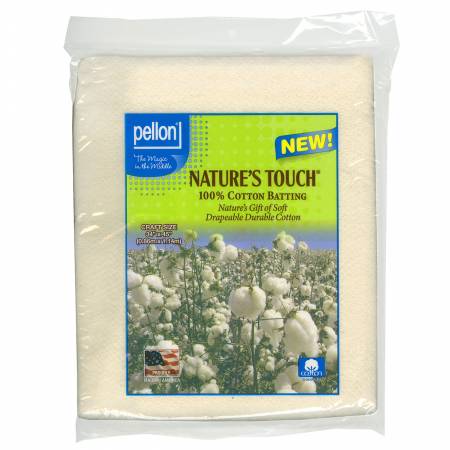 FNCP3445 Natural Cotton Batting With Scrim Craft Size - Pellon