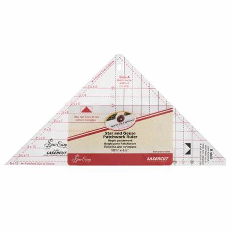 Star & Geese - 12.875 x 6.5inch - Patchwork Ruler - Sew Easy