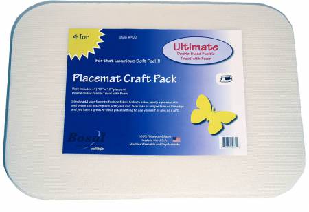 PM-4B Ultimate 13in x 18in Double Sided Fusible Placemats - Bosal