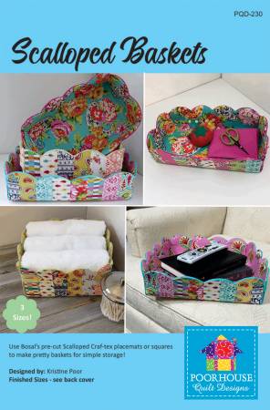 PQD-230 Scalloped Baskets