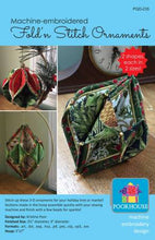 Load image into Gallery viewer, PQD-235 Machine Embroidery Fold&#39;n Stitch Ornaments
