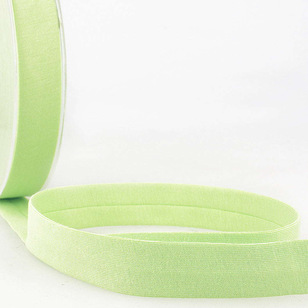 Nile Green (010) - Bias Binding - Cotton Jersey 20mm - Stephanoise