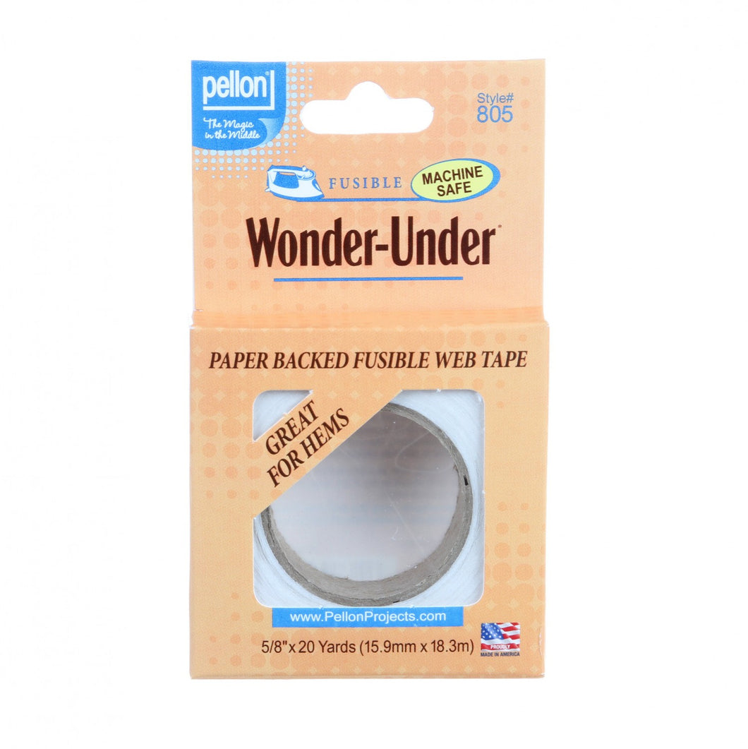 805 Wonder Web Fusible Paper Backed 5/8in X 20yd