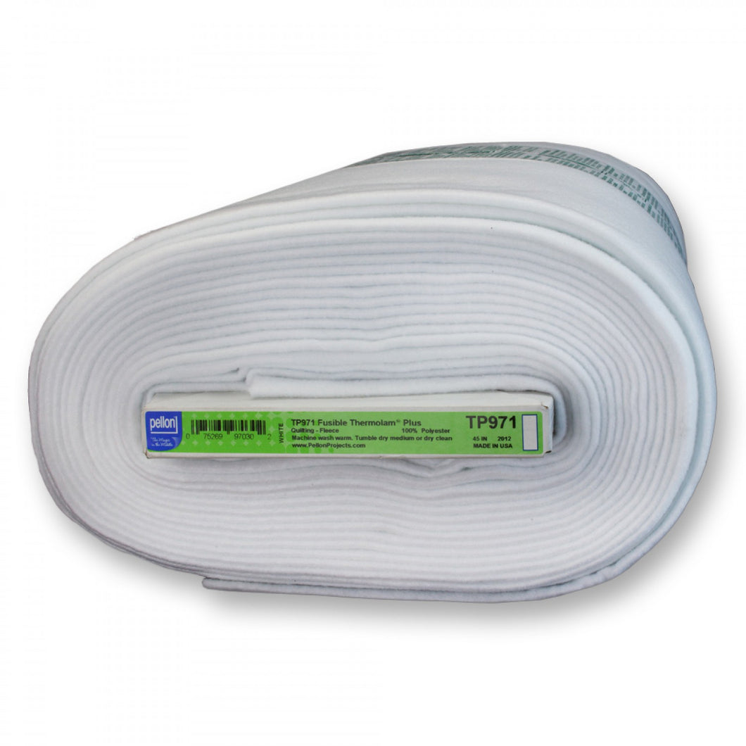 TP971 - Thermolam Plus Fleece Fusible - White - Pellon