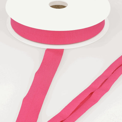 Hot Pink (078) - Bias Binding - Stretch Jersey 20mm - Stephanoise