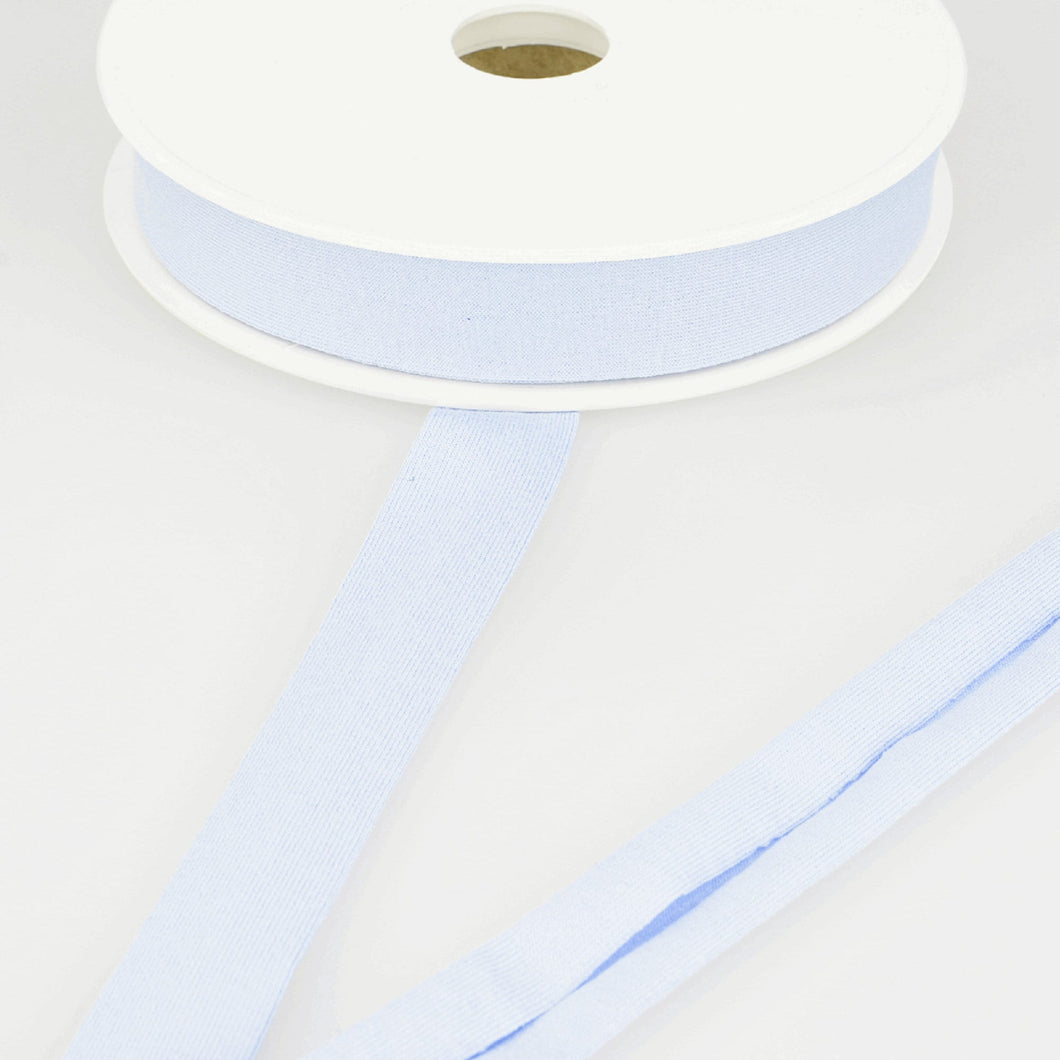 Pale Blue (003) - Bias Binding - Stretch Jersey 20mm - Stephanoise