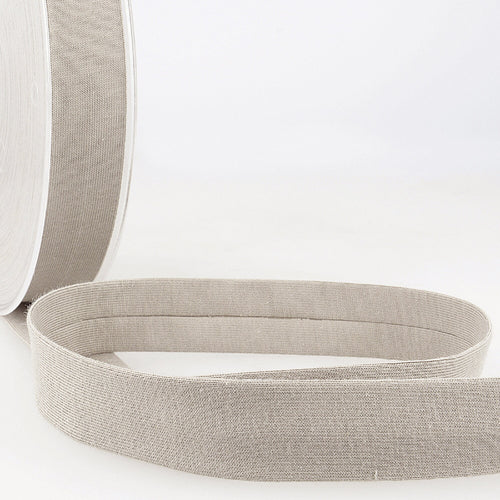 Taupe (045) - Bias Binding - Cotton Jersey 20mm - Stephanoise