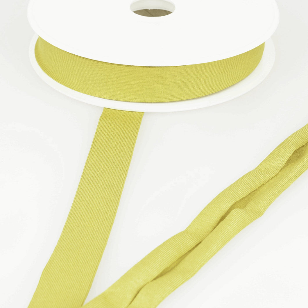 Mustard (042) - Bias Binding - Stretch Jersey 20mm - Stephanoise