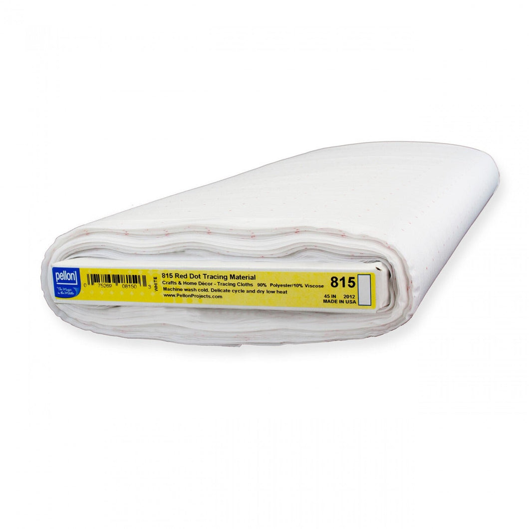 815 - Red Dot Tracing Material - White - Pellon