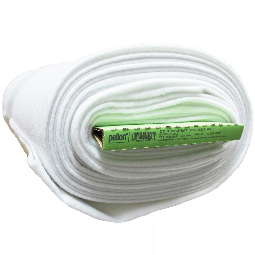 973F - Heavyweight fusible fleece - White - Pellon