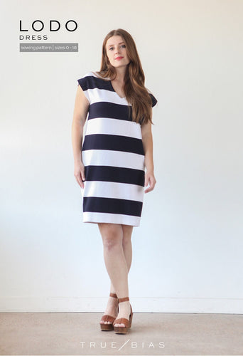 Lodo Dress- TrueBias - 0-18 - Difficulty 1./5 - Knit Fabrics