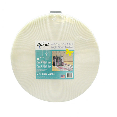 495S-25 In-R-Form Single Sided Fusible Stabilizer White 2-1/4in x 25yds