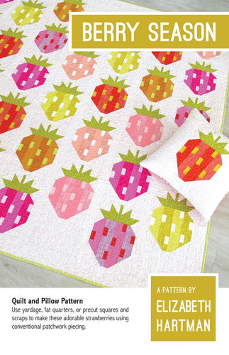 Berry Season - Quilt and Pillow Pattern by Elizabeth Hartman