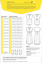 Load image into Gallery viewer, Charlie Caftan (12) - Sewing Pattern - Closet Core - Sizes 0-20
