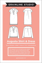 Load image into Gallery viewer, Augusta Shirt &amp; Dress - Grainline Studio - Sizes 0-18 - Intermediate
