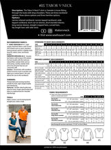 Load image into Gallery viewer, Tabor V Neck - Sew House Seven - 00-20 - Difficulty 2/5 - Knit Fabrics
