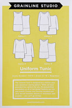 Load image into Gallery viewer, Uniform Tunic - Sewing Pattern - Grainline Studio - Sizes 0-18 - Beginner
