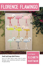 Load image into Gallery viewer, Florence Flamingo - Small and Large Quilt Pattern by Elizabeth Hartman
