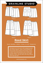 Load image into Gallery viewer, Reed Skirt - Sewing Pattern - Grainline Studio - Sizes 14-30 - Beginner
