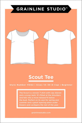 Scout Tee - Sewing Pattern - Grainline Studio - Sizes 14-30