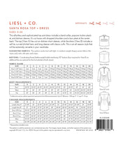 Load image into Gallery viewer, Santa Rosa Top &amp; Dress Sewing Pattern by Liesl &amp; Co - Sizes 0-20 - Diff 2/4
