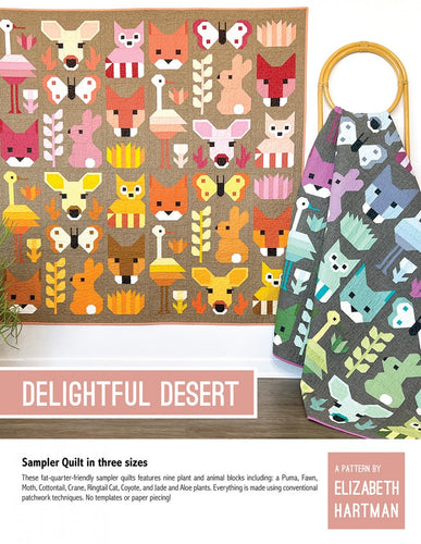 Delightful Desert - Sampler Quilt in three sizes Pattern by Elizabeth Hartman