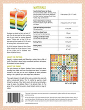 Load image into Gallery viewer, August - 83&quot;x83&quot; Patchwork Sampler Quilt Pattern by Elizabeth Hartman
