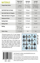 Load image into Gallery viewer, Penguin Party - Quilt &amp; Pillow Pattern by Elizabeth Hartman
