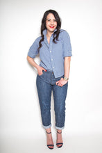 Load image into Gallery viewer, Morgan Boyfriend Jeans (07) - Sewing Pattern - Closet Core - Sizes 0-20

