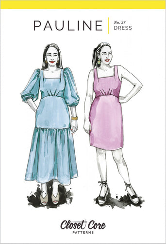 Pauline Dress (27) - Sewing Pattern - Closet Core - Sizes 0-20
