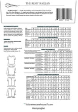 Load image into Gallery viewer, The Remy Raglan Top - Sew House Seven - 00-34 - Confident Beginner - Woven Fabrics
