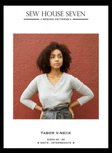 Load image into Gallery viewer, Tabor V Neck - Sew House Seven - 00-20 - Difficulty 2/5 - Knit Fabrics
