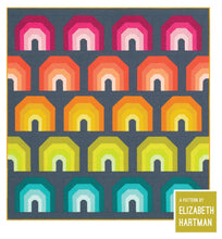 Load image into Gallery viewer, Quilt &amp; Pillow Pattern by Elizabeth Hartman- Polychromatic
