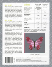 Load image into Gallery viewer, Lepidoptera - 84&quot;x84&quot; Butterfly Sampler &amp; 45&quot;x45&quot; Small Quilt Pattern by Elizabeth Hartman
